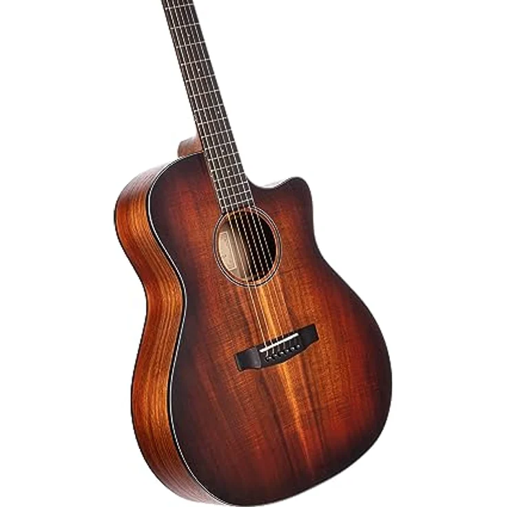 Cort Core GA Blackwood OPLB, Westerngitarre Grand Auditorium Cutaway mit massivem Blackwood-Korpus, Mahagoni-Hals und Fishman Presys VT Tonabnehmer, Open Pore Light Burst – Bild 2