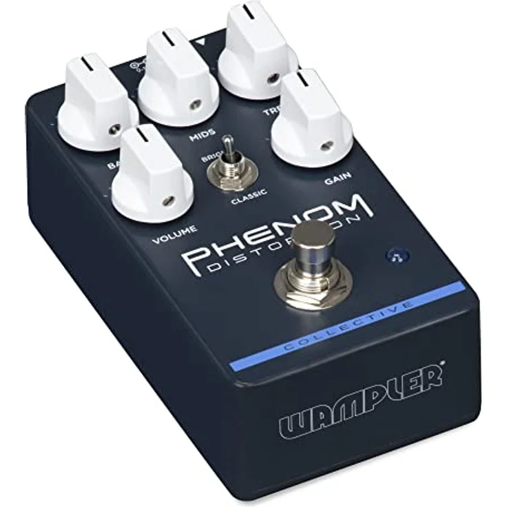 Wampler Phenom Distortion, Dual-Voice E-Gitarren Effektpedal mit Bright- und Classic-Modus, True Bypass, Made in USA – Bild 3