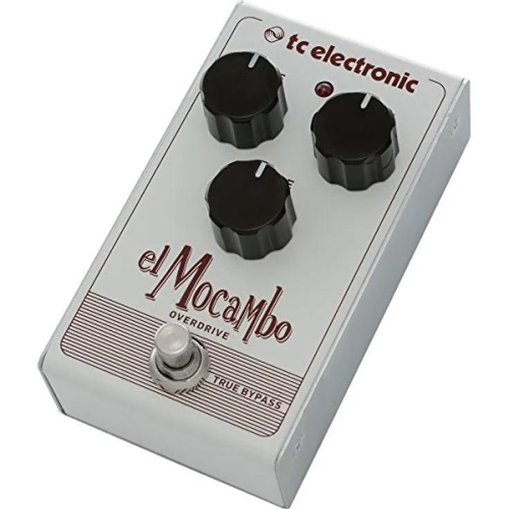 t.c electronic EL CAMBO OVERDRIVE, Klassisches Röhren-Overdrive-Pedal mit 3-Knopf-Schnittstelle und True-Bypass für authentische Blues-Rock-Klänge