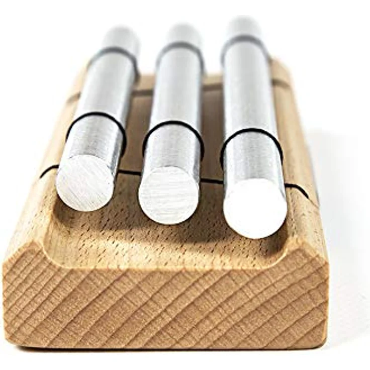 Schlagwerk PC3GD Power Chimes G-Major, 3er Satz in G-Dur mit Aluminium-Klangröhre und Buchenholzträger, inkl. Schlägel – Bild 4