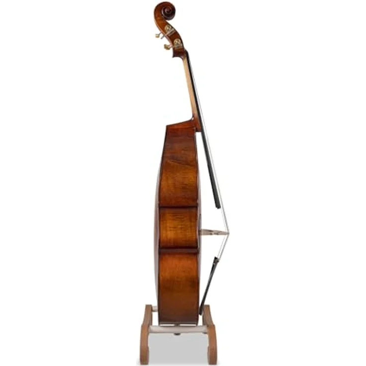 Gewa Premium Line Solid Top DB 3/4, Halbmassiver Kontrabass mit massiver Fichtendecke, dunkelbrown Handlackierung, spielfertig gemacht – Bild 2
