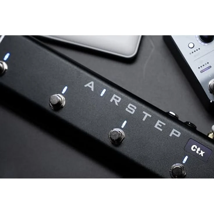 Xsonic Airstep Cort. Edition Wireless, Fußschalter für Neural DSP Nano Cortex mit kabelloser Steuerung und integrierten LEDs – Bild 5