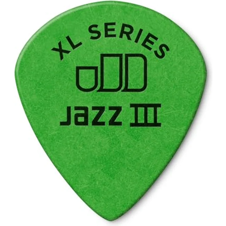 Jim Dunlop Tortex Jazz III XL Plektrum, 0,88mm, 12 Stück, heller Klang und aggressive Angriffs-Kante – Bild 3