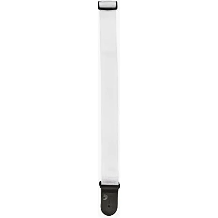 Daddario PWS108 Polypro Gitarrengurt, anpassbar von 89-151 cm, 50 mm breit, weiß – Bild 3