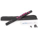 Nuvo TooT 2.0, Querflöte in schwarz-pink mit geradem Kopfstück und Silikonklappen
