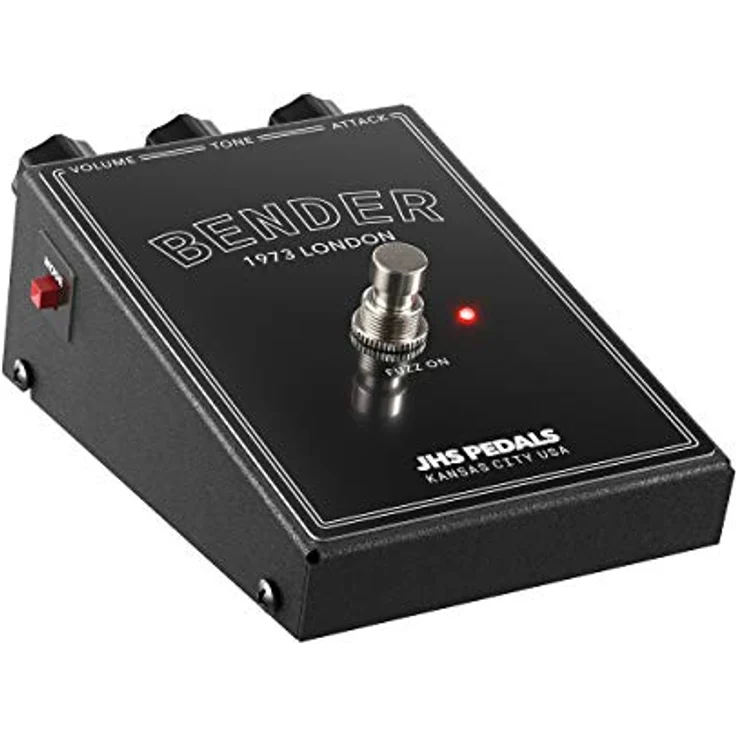 JHS Pedals Bender - Fuzz, Effektpedal der 'Legends Of Fuzz' Serie mit flexiblem Klangregelung und schaltbarem Gain-Modus, True Bypass – Bild 1