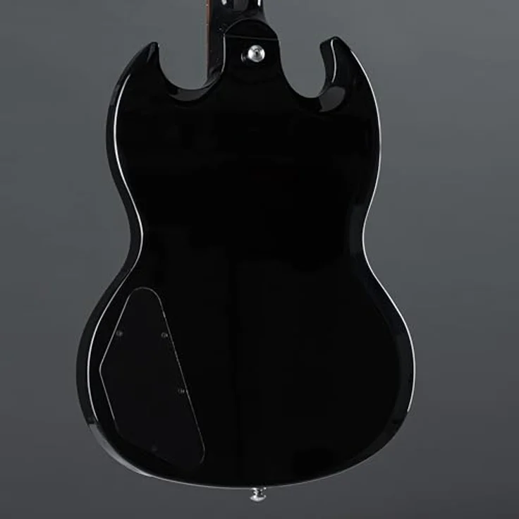 Gibson SG Bass Ebony, E-Bass mit Mahagoni Korpus und Palisander Griffbrett, 774 mm Mensur, schwarz, inkl. Koffer, Made in USA – Bild 7
