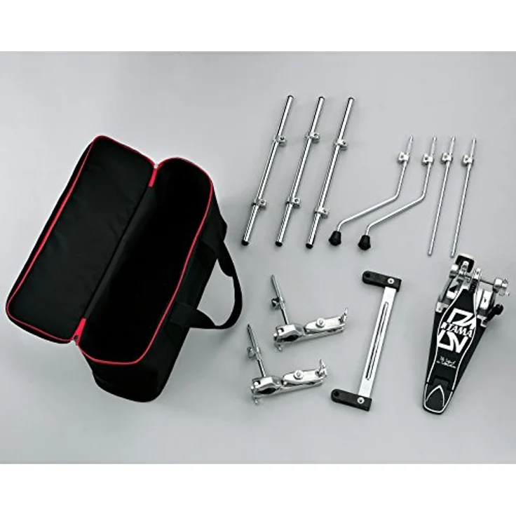 Tama Cocktail Jam Kit CJB46C-BOS, Schlagzeugset mit 100% Birkenholzkesseln, Bright Orange Sparkle, inkl. Bass Drum Pedal und Sound Focus Pad – Bild 8