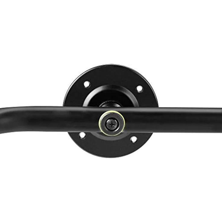 Gravity GS WMB 01 EB, Gitarrenwandhalter für elektrische Gitarren, selbstjustierende Hals- und Korpusstützen, einstellbarer Neigungswinkel, schwarz – Bild 6