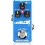 TC Electronic FLASHBACK 2 MINI DELAY, ultrakompaktes Delay-Pedal mit MASH-Fußschalter, neuen Band- und Analogalgorithmen, schwarz
