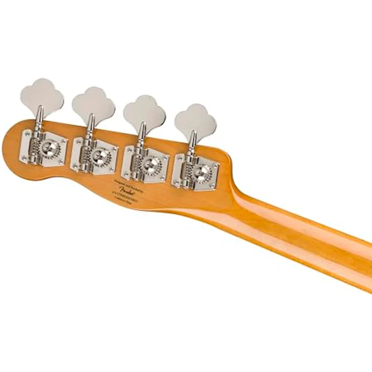 Squier CV Tele Bass MN PPG VWT, E-Bass mit Pappel Korpus, Ahorn Hals und Vintage White Finish – Bild 5