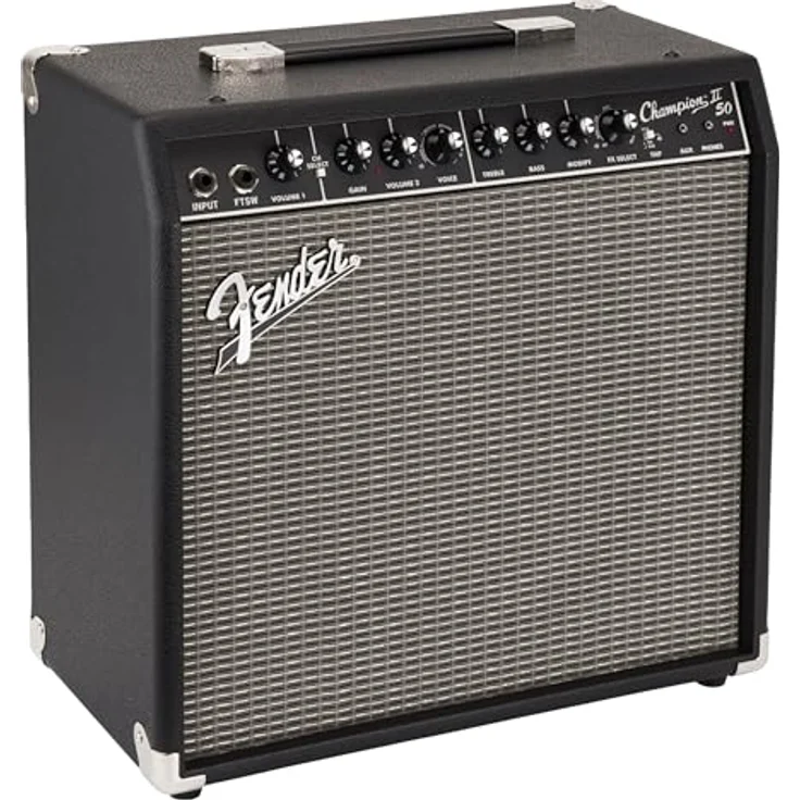 Fender Champion II 50, Transistor Combo Verstärker für E-Gitarre, ausgewogene Verarbeitung und Materialien – Bild 3