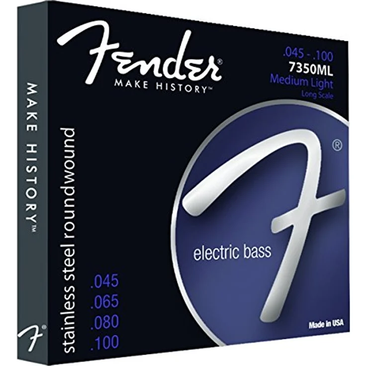 Fender 7350ML, Basssaiten aus Edelstahl, Longscale, Ball End, .045-.100 – Bild 2