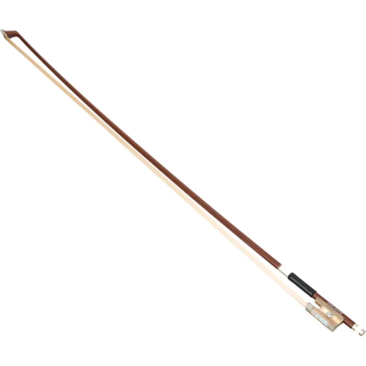 Artino Gavotte Violin Bow 4/4 HF, Geigenbogen mit runder Ipé Stange, Abalone Auge und Büffelhornfrosch