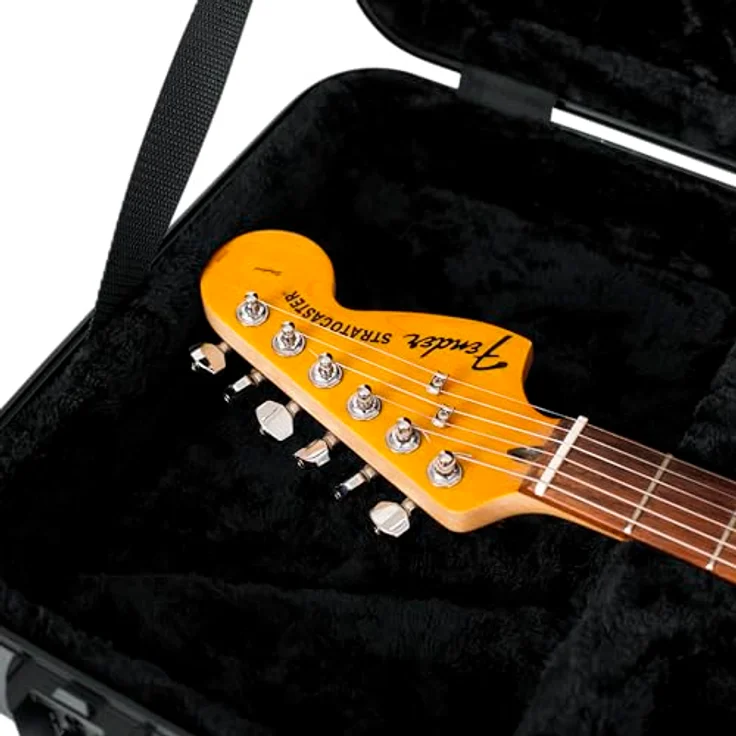 Gator TSA Electric Guitar Case, Gitarrenkoffer für ST- & T-Style E-Gitarre, schwarz – Bild 15