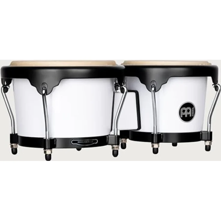 Meinl HB50WH Bongo Bright White, 6,5" Macho & 7,5" Hembra, ABS Kunststoff, handselektierte Wasserbüffelfelle, inklusive Stimmschlüssel – Bild 12