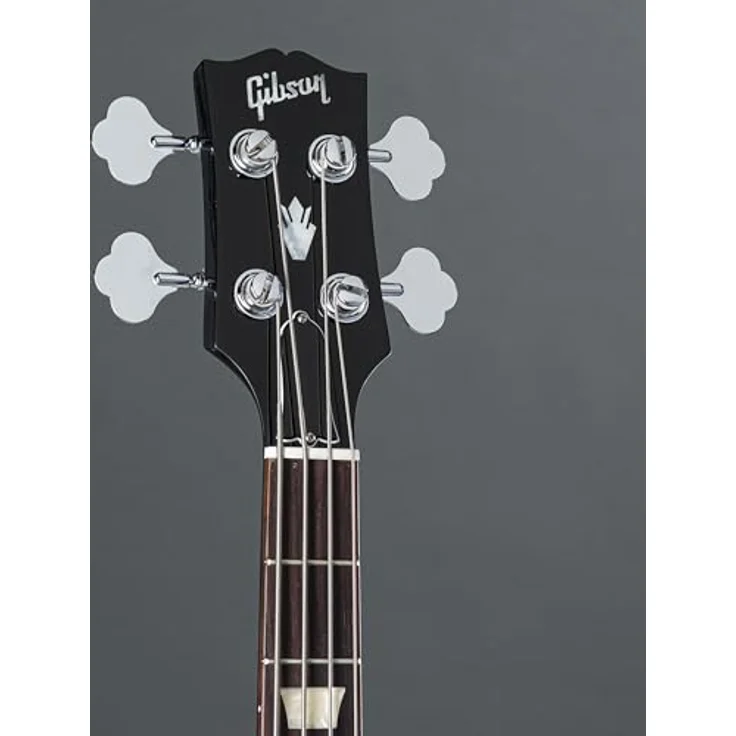 Gibson SG Bass Ebony, E-Bass mit Mahagoni Korpus und Palisander Griffbrett, 774 mm Mensur, schwarz, inkl. Koffer, Made in USA – Bild 4