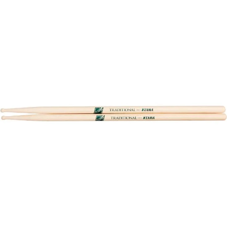 Tama M-Jazz Sticks, Ahorn Drumsticks mit Jazz Tip, Länge 406mm, Durchmesser 13mm, ideal für leise Spielweise und Beckenartikulation