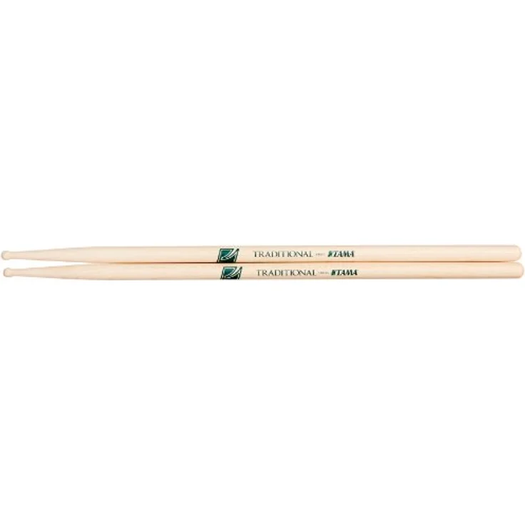 Tama M-Jazz Sticks, Ahorn Drumsticks mit Jazz Tip, Länge 406mm, Durchmesser 13mm, ideal für leise Spielweise und Beckenartikulation – Bild 1