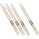 Vic Firth P5A.3-5A.1 American Classic Drumsticks, Hickory, 40,6 cm, Packung mit 4 Stück