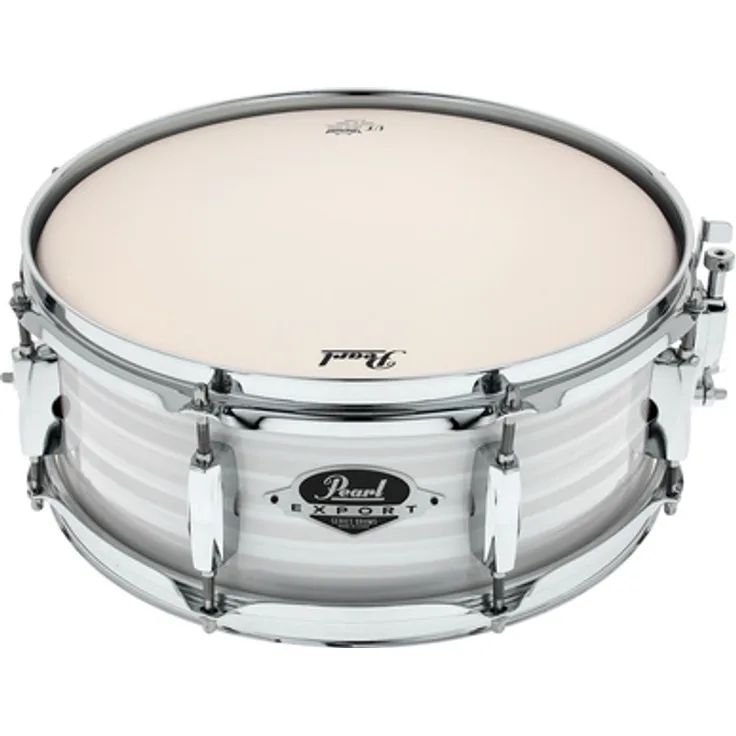 Pearl 13"x05" Export SD Snare Drum, Slipstream White, 6-lagiger Pappelkessel mit Chrom-Hardware
