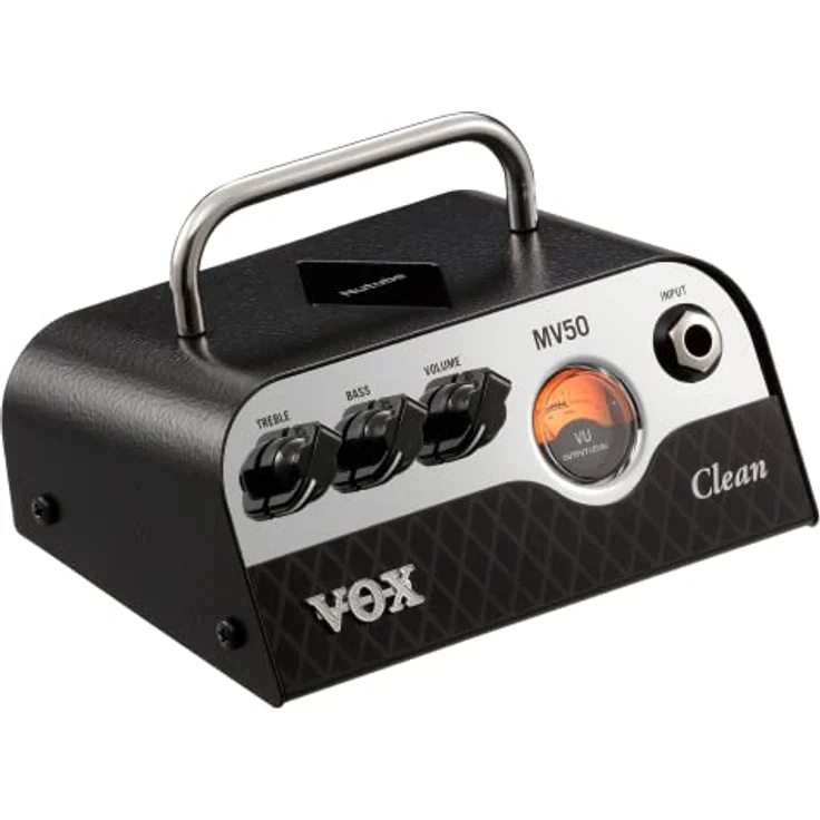 Vox MV 50 CL Clean, E-Gitarren-Topteil, 50 Watt, analoger Vorverstärker mit Nutube-Technologie, EQ Schalter, Dämpfungsschalter, inkl. Netzteil – Bild 2