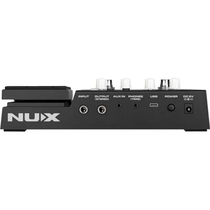 NUX MG-300 mkII Gitarren-Multieffektpedal mit Amp-Modellierung, USB-Audio-Interface, Expression-Pedal, IR-Schranksimulation, integrierter Drummachine und 60s Looper – Bild 2
