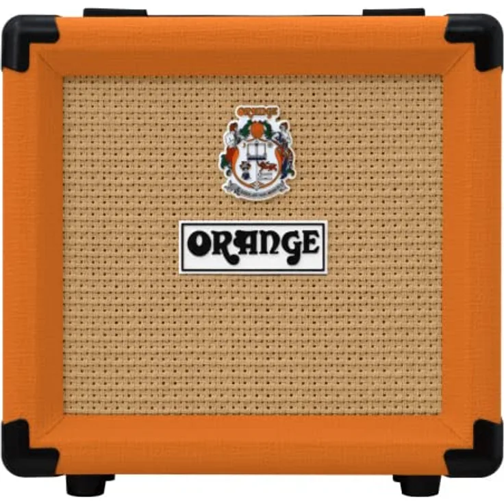 Orange PPC 108, Gitarrenbox mit 1x8" Lautsprecher, 20 Watt, 8 Ohm, kompakte Maße 260 x 260 x 165 mm, 4 kg