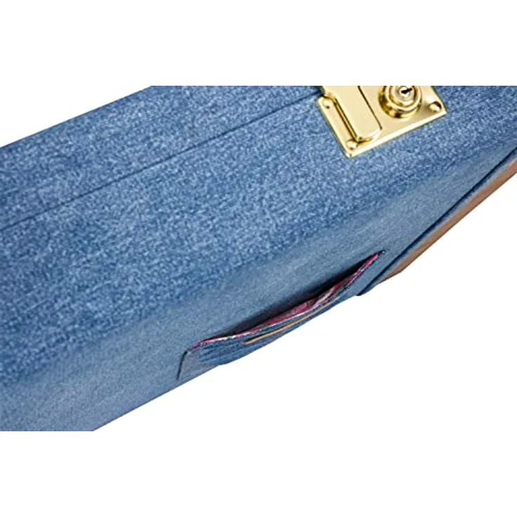 Fender XWrangler ST/T Denim Indigo, Gitarrenkoffer für Strat/Tele mit weichem Acryl Innenfutter, Denim-Ausführung – Bild 7