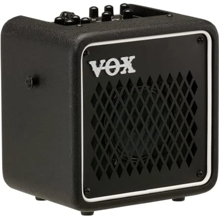 Vox Mini Go 3, Modelling Combo Verstärker für E-Gitarre mit 11 Verstärkermodellen, 8 Effekten und integrierter Rhythmussektion, 3 Watt, schwarz – Bild 2