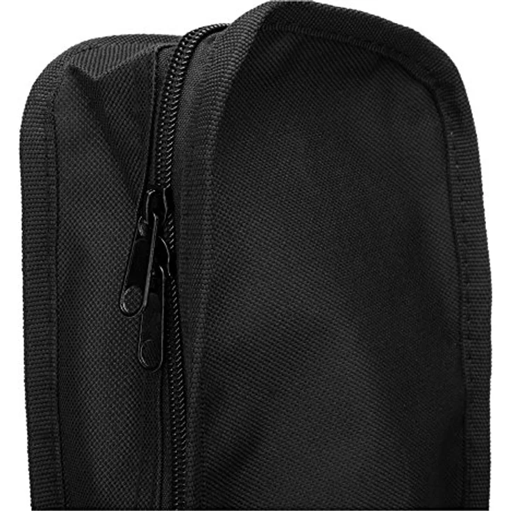 ROCKTILE Bag Klassikgitarrentasche 4/4, Nylon, schwarz, mit Rucksackgurten und großem Staufach für Noten und Zubehör – Bild 4