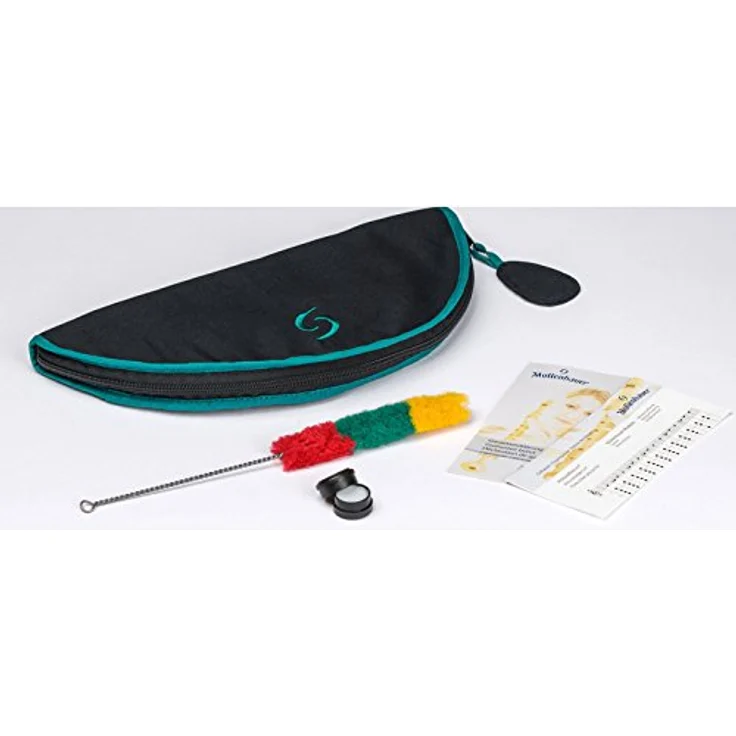 Mollenhauer 2206 Canta Alto Recorder, Altblockflöte aus Birnbaum, barocke Griffweise, Doppelloch, a1 = 442 Hz, inkl. Baumwolltasche – Bild 5