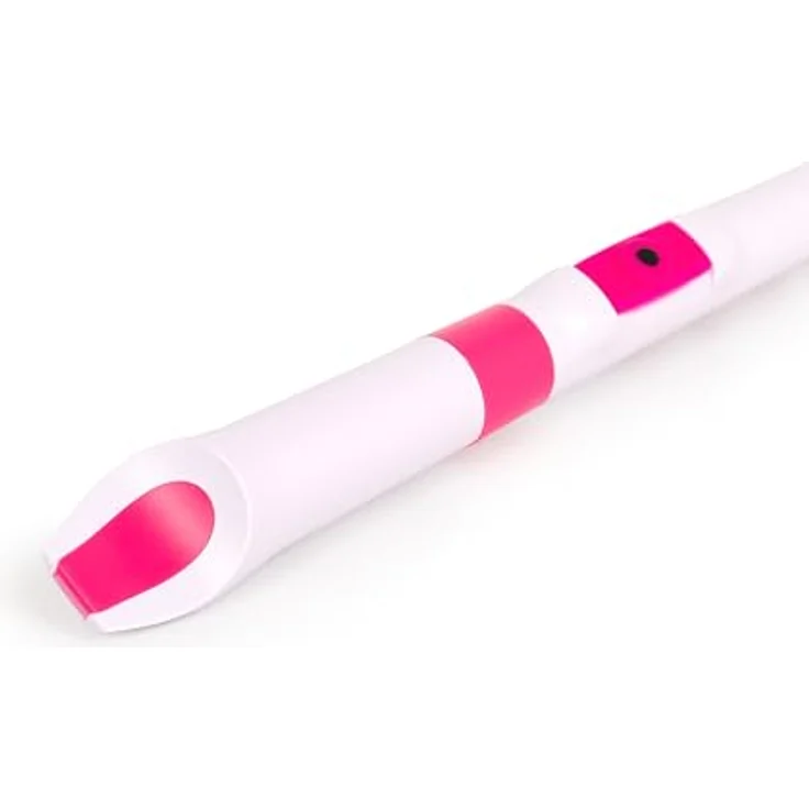 Nuvo Recorder+ Baroque, Sopranblockflöte in Weiß-Pink, C-Stimmung mit Silikonklappen und abnehmbaren Farbringen – Bild 4