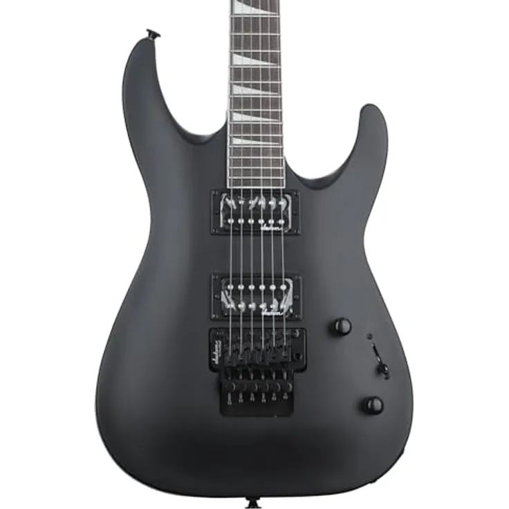 Jackson JS32 Dinky DKA, E-Gitarre in Satin Black mit sorgfältiger Verarbeitung und ausgewählten Materialien