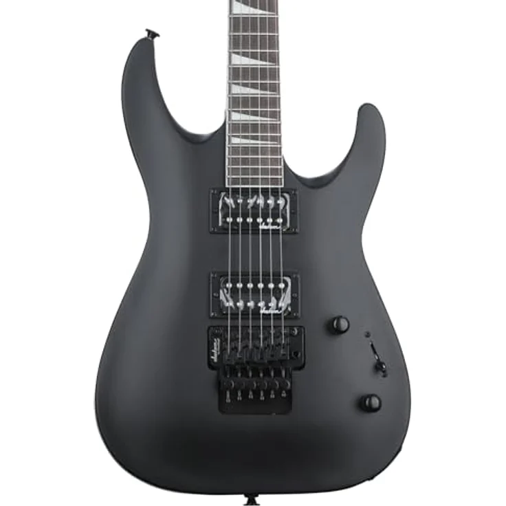 Jackson JS32 Dinky DKA, E-Gitarre in Satin Black mit sorgfältiger Verarbeitung und ausgewählten Materialien