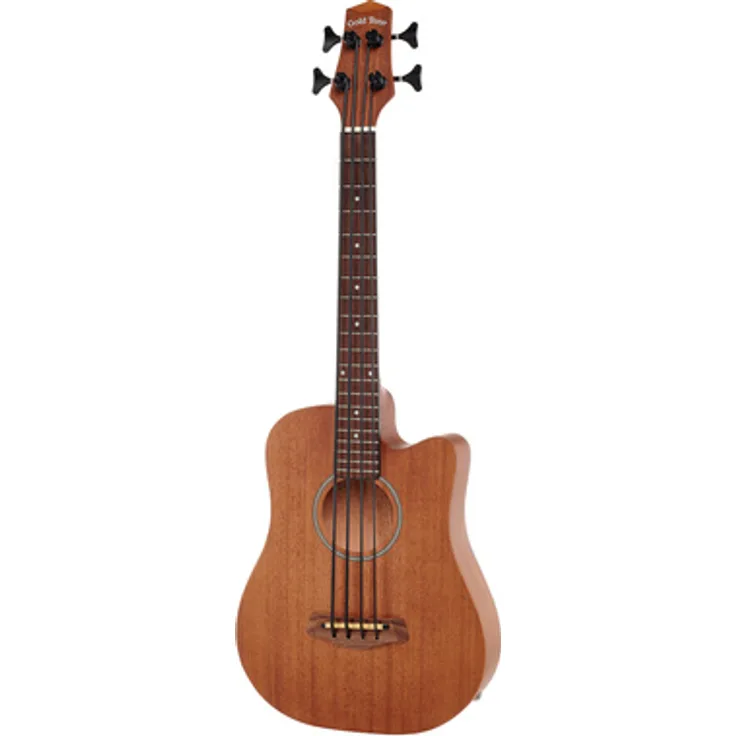Gold Tone Micro Bass 23, Akustikbass mit Mahagoni-Decke, inkl. Gig Bag und aktivem Piezo-Tonabnehmer