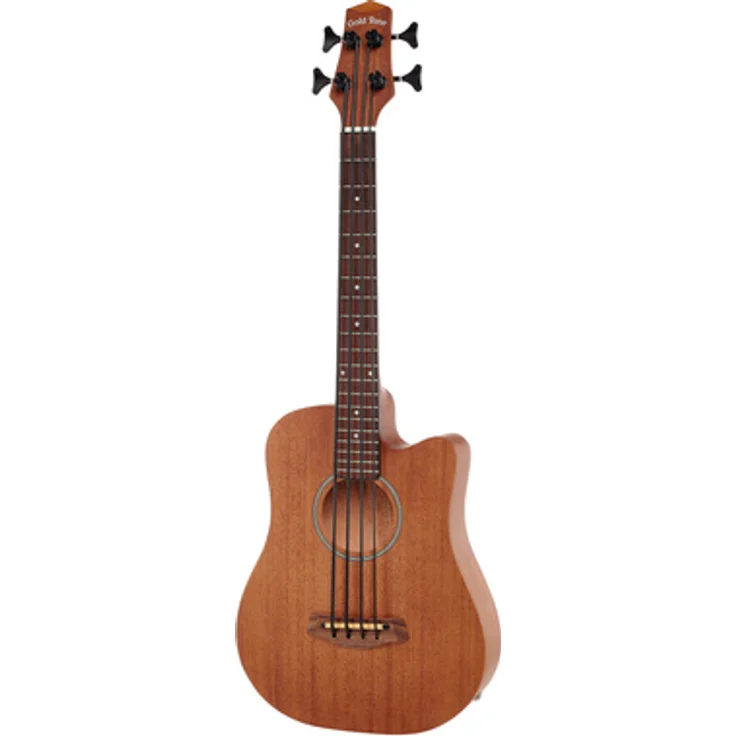 Gold Tone Micro Bass 23, Akustikbass mit Mahagoni-Decke, inkl. Gig Bag und aktivem Piezo-Tonabnehmer