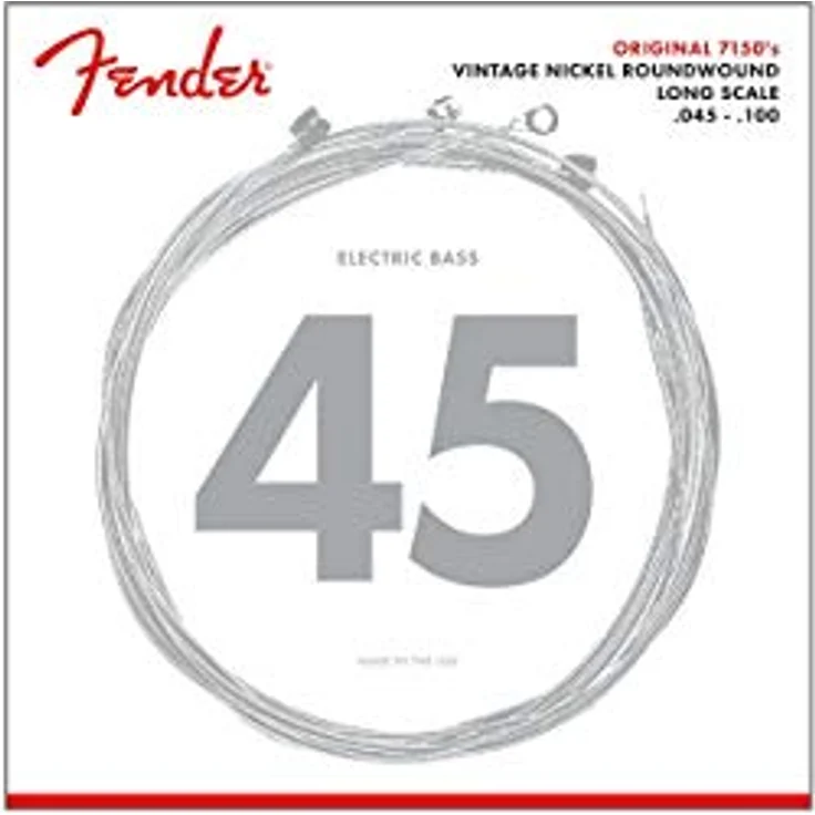 Fender 7150ML, Bassgitarrensaiten 4-saitig, Pure Nickel, Stärke 045 - 100 – Bild 2