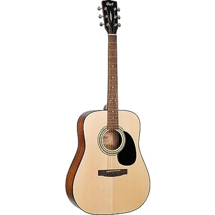 Cort AD810 Open Pore Acoustic Guitar, Dreadnought mit Fichten-Decke und Mahagoni-Boden – Bild 1