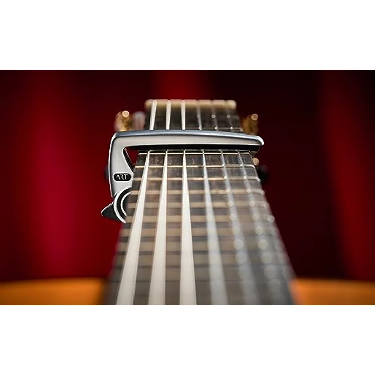 G7th Performance 3 Art Classic Silv, Kapodaster mit Adaptive Radius Technology für Konzert- und Flamencogitarren, silber – Bild 5