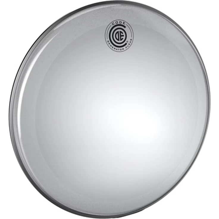 Code 14" Generator Clear Tom Head, doppellagiges Schlagzeugfell mit transparentem Design und warmem Sound, Grip-Tight Hoops aus Aluminium – Bild 1