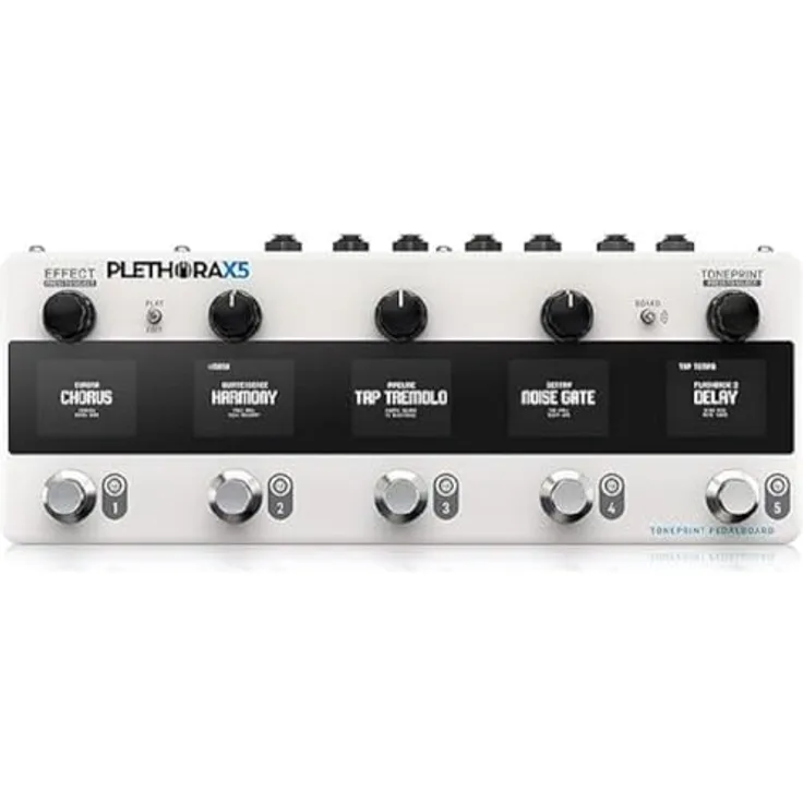 tc electronic Plethora X5, Gitarren-Multieffektpedal mit 127 anpassbaren Presets und MASH-Technologie