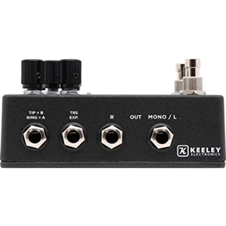 Keeley HALO Andy Timmons Dual Echo, True Stereo Delay Pedal mit 1500 ms max. Delay, 5 Rhythmus-Modi und 8 Presets – Bild 5