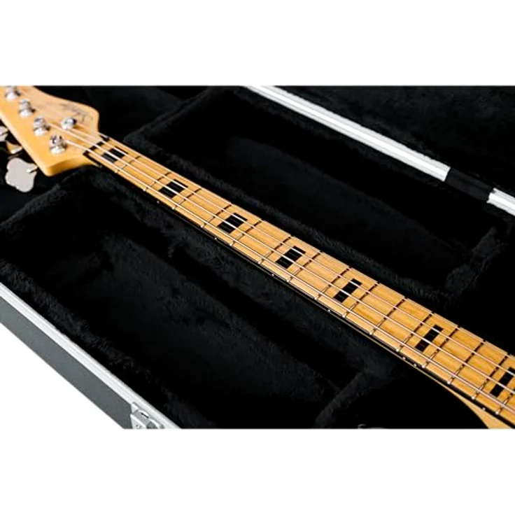 Gator GC-Bass ABS Case, Gitarrenkoffer für Standard Bässe mit Alu-Schließprofil und EPS-Schaumpolster, abschließbar – Bild 10
