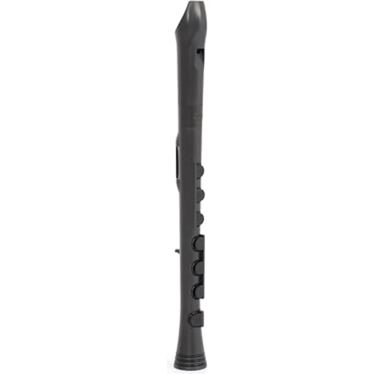 Nuvo Recorder+ Baroque black, Sopranblockflöte in C mit Barocker Griffweise und Silikonklappen – Bild 3