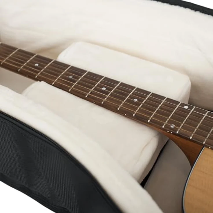 Gator G-PG E/A Double Bag, Doppel Gigbag für E-Gitarre und Akustikgitarre, schwarz, ultra dick gepolstert, Regenüberzug, Rucksackgurte – Bild 8