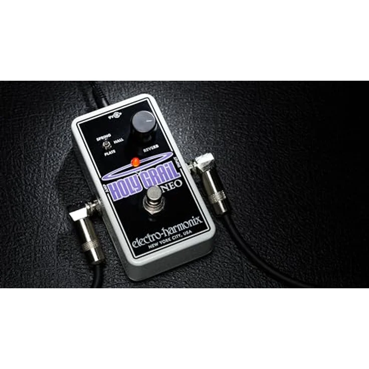 Electro Harmonix Holy Grail Neo, Reverb Pedal mit Spring, Plate und Hall Effekten, True Bypass, kompaktes Design mit 9V Netzteil – Bild 2