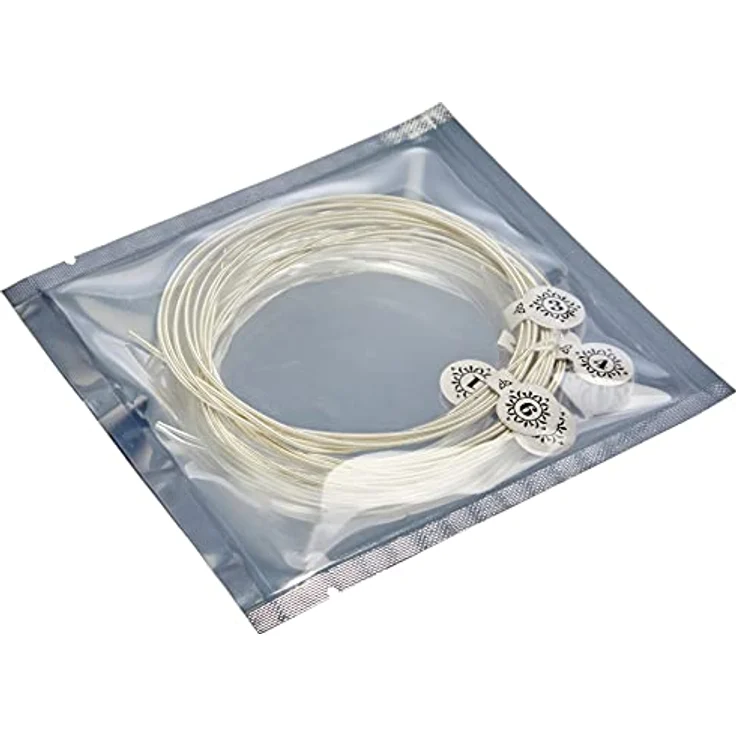 Cascha Premium Gitarren-Saiten-Set, Nylon-Saiten für Klassik- & Konzert-Gitarren, 6-Saiten-Set mit sehr guter Klang-Qualität und hoher Lebensdauer – Bild 4