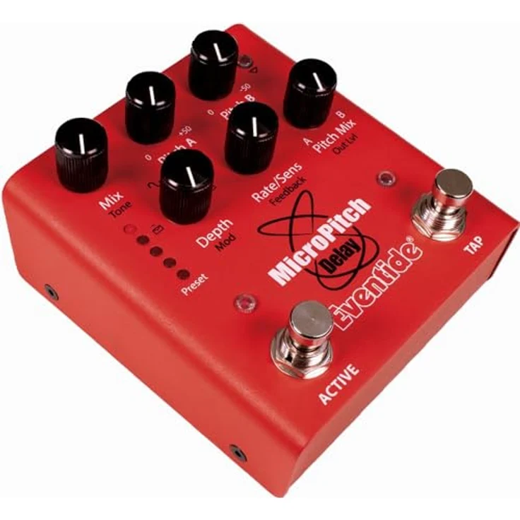 Eventide MicroPitch Delay, Effektpedal für E-Gitarre mit dualen, verstimmbare Delays und Modulation, MIDI-fähig – Bild 2