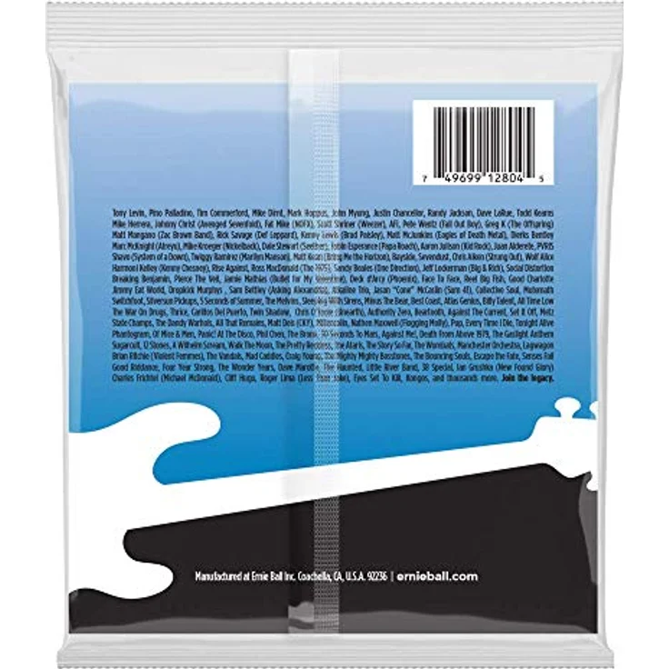 Ernie Ball Flatwound Group II E-Bass-Saiten, Stärke 50-105, Edelstahldraht, warmen Ton und reduzierten Fingergeräuschen – Bild 2